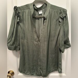 Melrose and Market Sage Blouse